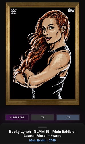Topps slam digital becky - topps,