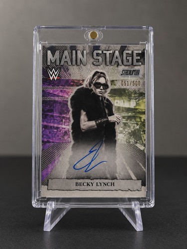 Topps stadium club wwe - stadium, main