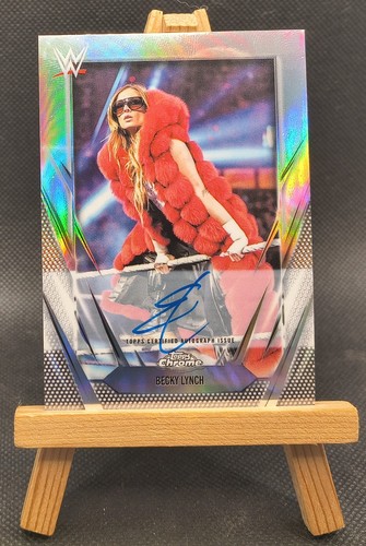 2026 topps chrome wwe becky - chrome,