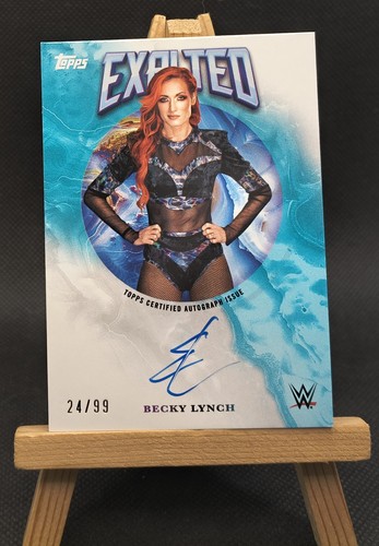 2025 topps exalted - wwe, becky