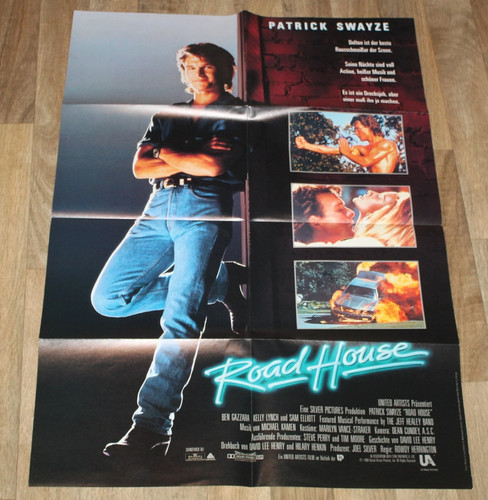 Filmplakat road house patrick - road,