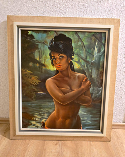 Vintage 60er wandbild the - wandbild,