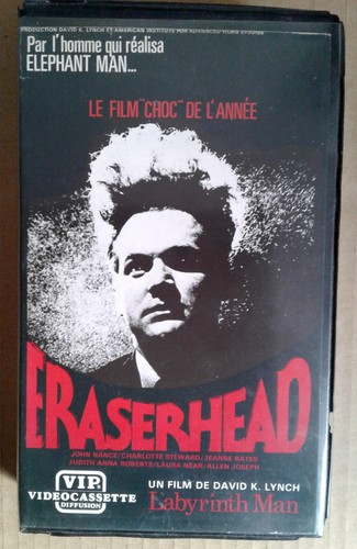 Vhs eraserhead labyrinth - vhs, "labyrinth