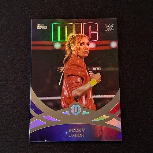 2026 topps wwe universe mic - topps,