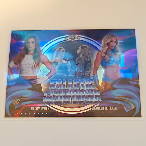 Topps wwe cosmic - topps, chrome