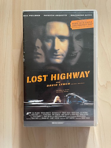Lost highway vhs video - lost,
